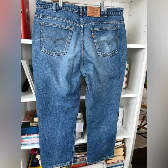 Vintage Levi’s 619 ORANGE TAB Jeans!!!! - Picture 2 of 9